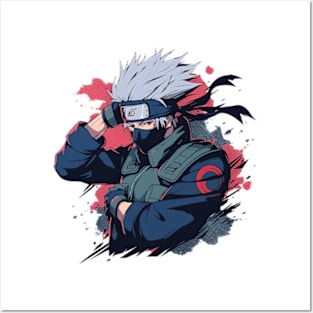 naruto kakashi posters & prints by Maftuhi