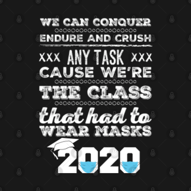 Funny Senior Class Graduate Of 2020 Sarcastic Quarantine School Saying ...