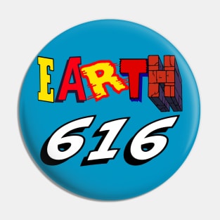 Earth 616 Pin