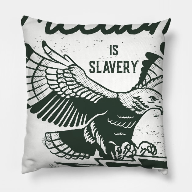 Freedom quotes from george orwell Pillow by inland_studio