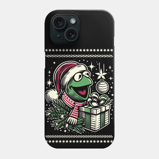 Kermit Christmas Phone Case by Trendsdk