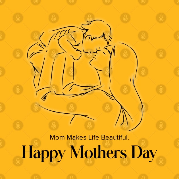 happy mother day by Illustration Planet