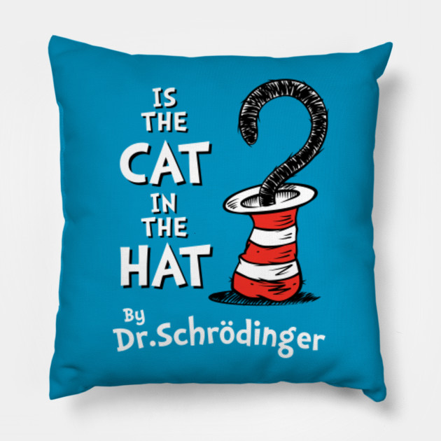 Is The Cat In The Hat Dr Seuss Pillow Teepublic Au