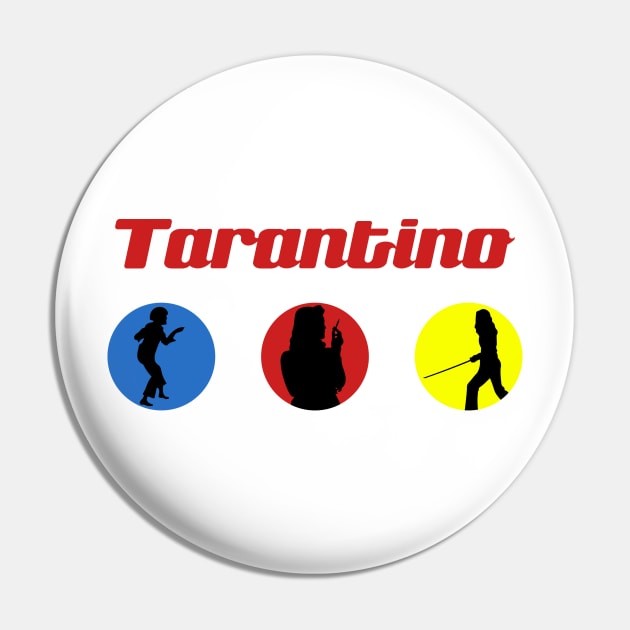 Tarantino Ladies Pin by AquaMockingbird