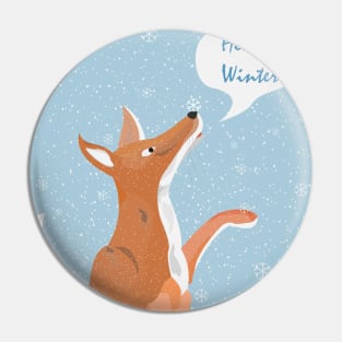 Hello Winter Pin