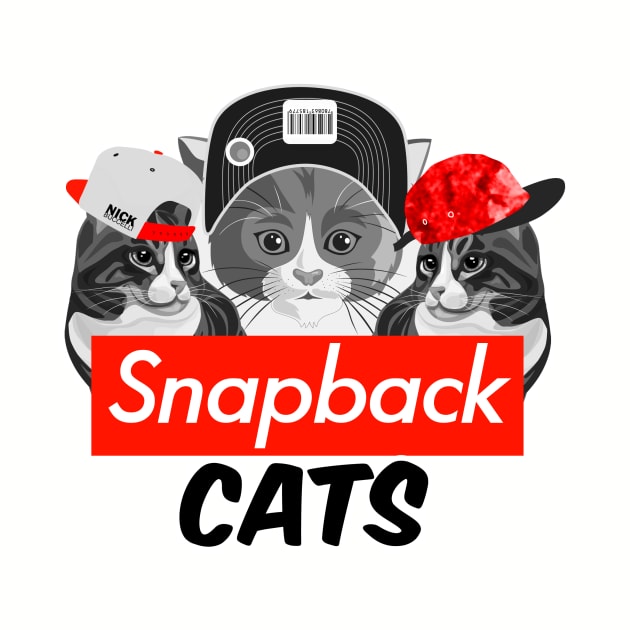 Snapback Cats by nickbuccelli