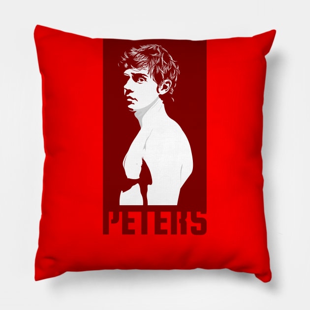 Red Peters Pillow by ArtMoore98