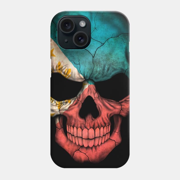 Filipino Flag Skull Phone Case by jeffbartels