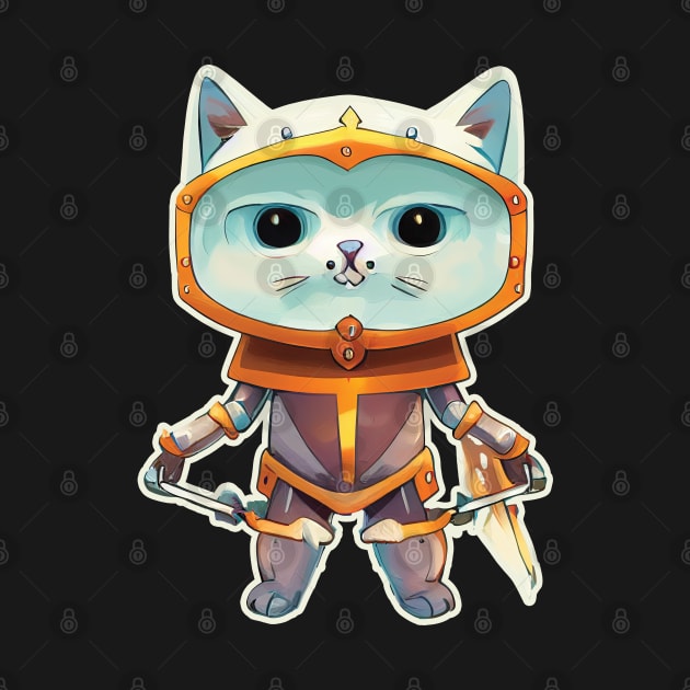 Chibi Cute Cat In Costume 3 by Catsy Dad