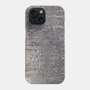 Cracked concrete texture Phone Case