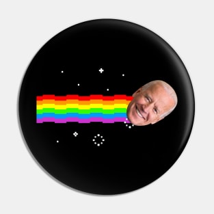 Joe Biden Nyan Cat Pin