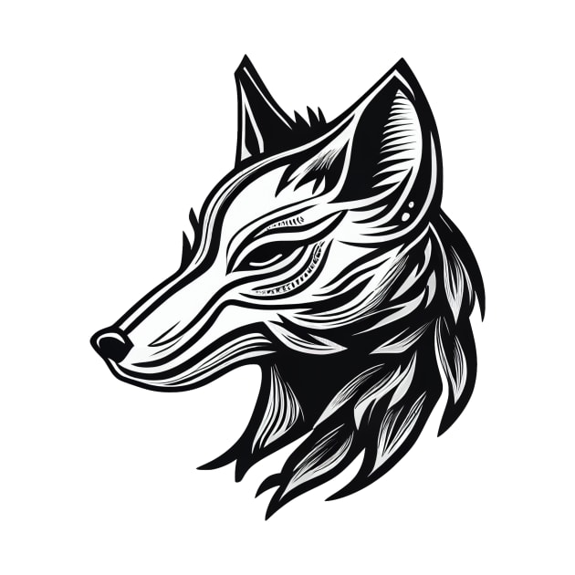 Ornamental wolf by stkUA