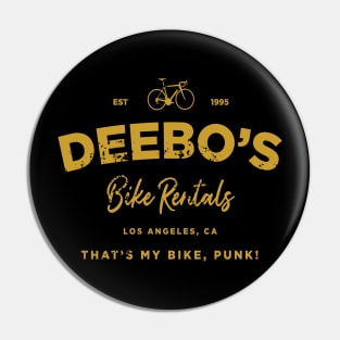 Deebo's Bike Rentals Pin