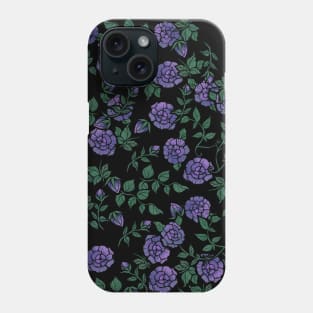 Purple Roses Phone Case