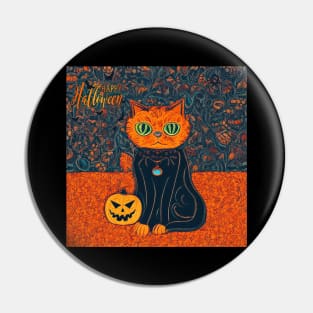 A Vintage Halloween Pin