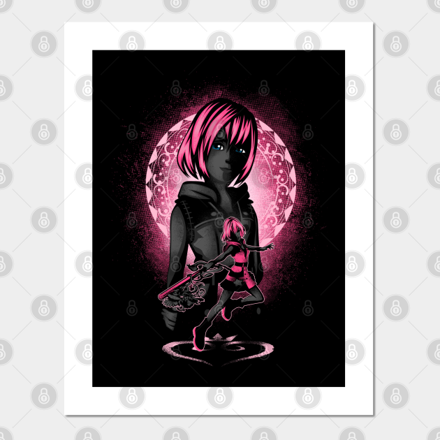 Princess Of Heart Kairi Kingdom Hearts 3 Posters And Art Prints Teepublic