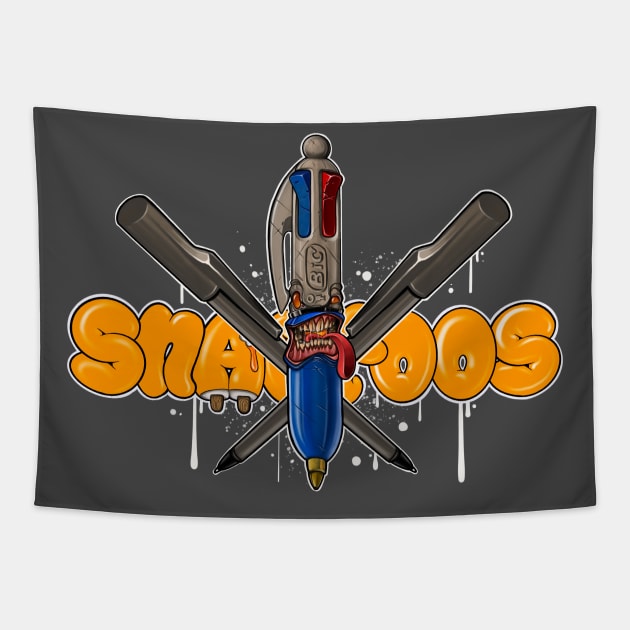 Bic Pen Tapestry by skinwerks