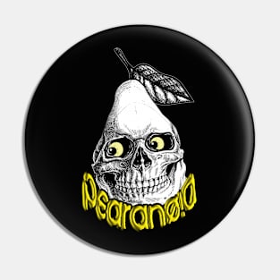 Pearanoia, new funny logo Pin