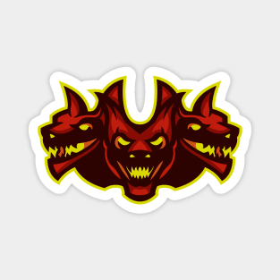 Cerberus OSRS Mascot Magnet