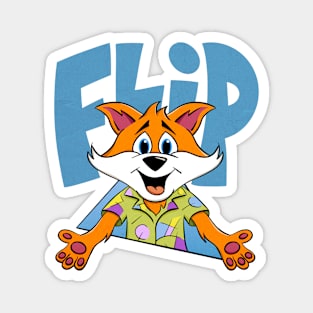 Flip The Fox Magnet