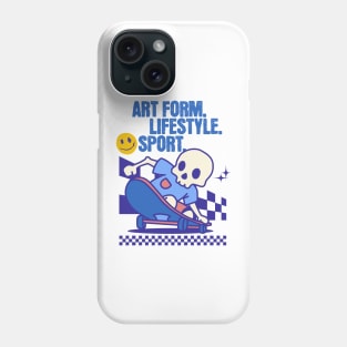 Art Form Lifestyle Art Skateboarding Phone Case