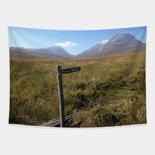 Evans Walk with the Paps of Jura, Scotland Tapestry