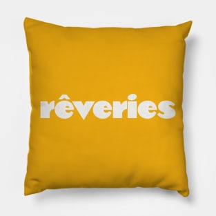 Reveries (white) Pillow