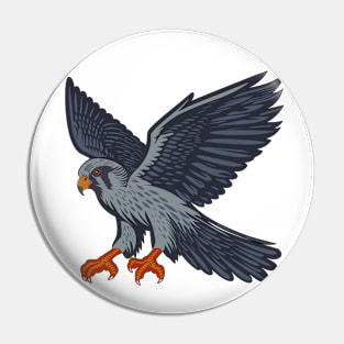 Falcon Flight Pin