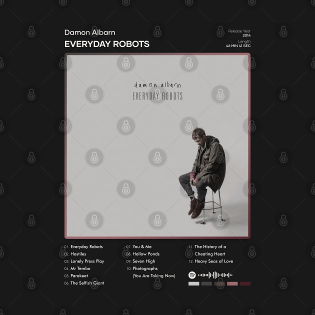 Damon Albarn - Everyday Robots Tracklist Album by 80sRetro