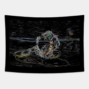 mtb downhill Tapestry