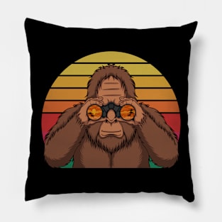 Retro monkey Pillow