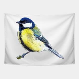 Great Tit Tapestry