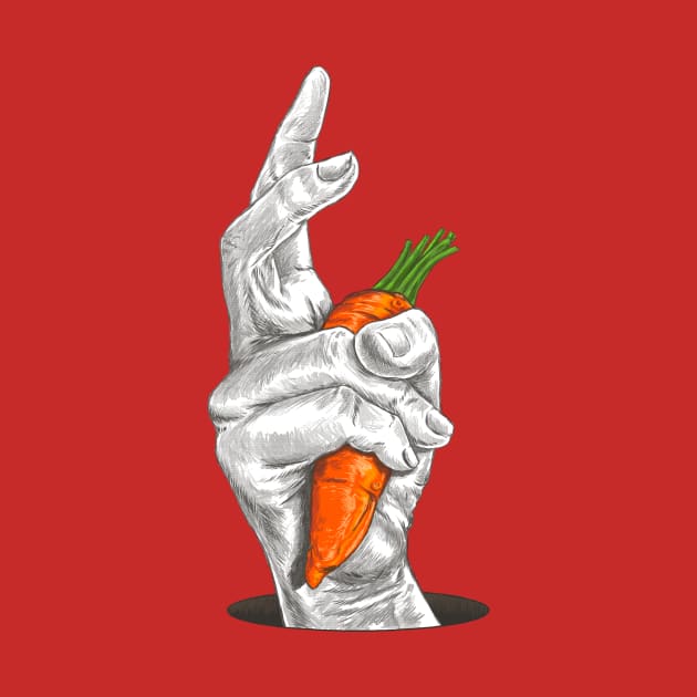 Rabbit & Carrot by kookylove