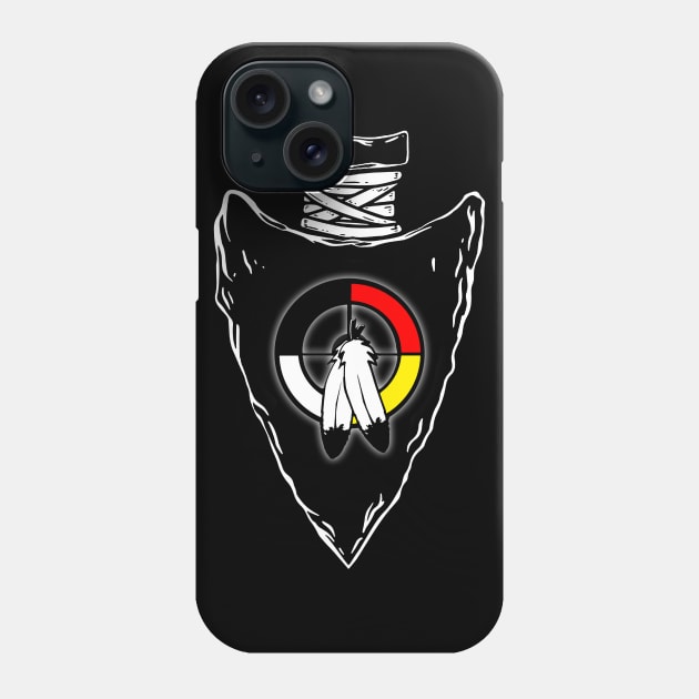 ARROWHEAD 7 (MEDICINE WHEEL) Phone Case by GardenOfNightmares