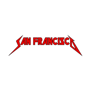 San Francisco - Typography Art T-Shirt