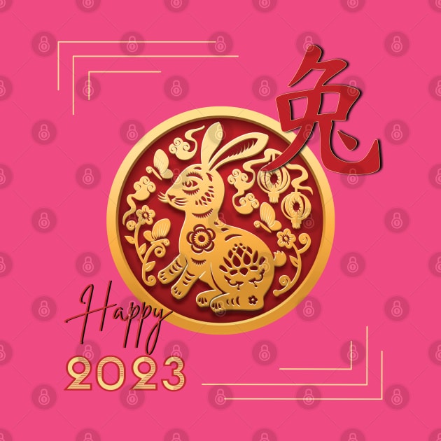 2023 Year of the Rabbit. by TeeText