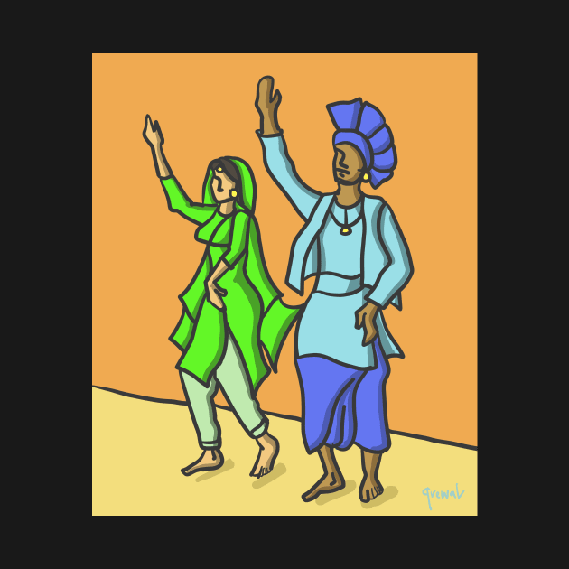 Bhangra Couple Dance by sukhpalgrewal