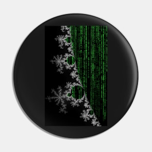 Fractal Matrix Code (Mandelbrot) Pin