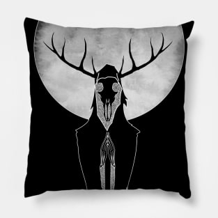 Wendigo moon Pillow