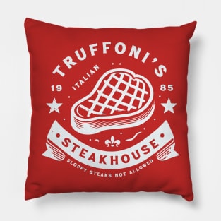 Truffoni's Steakhouse // Sloppy Steaks Pillow