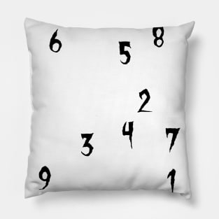 Numbers Pillow