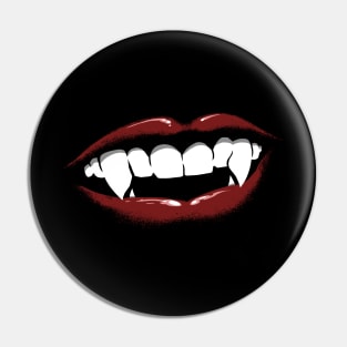 Vampire lips Pin