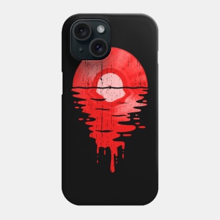 Cool Music Vinyl Vintage Retro Red Phone Case