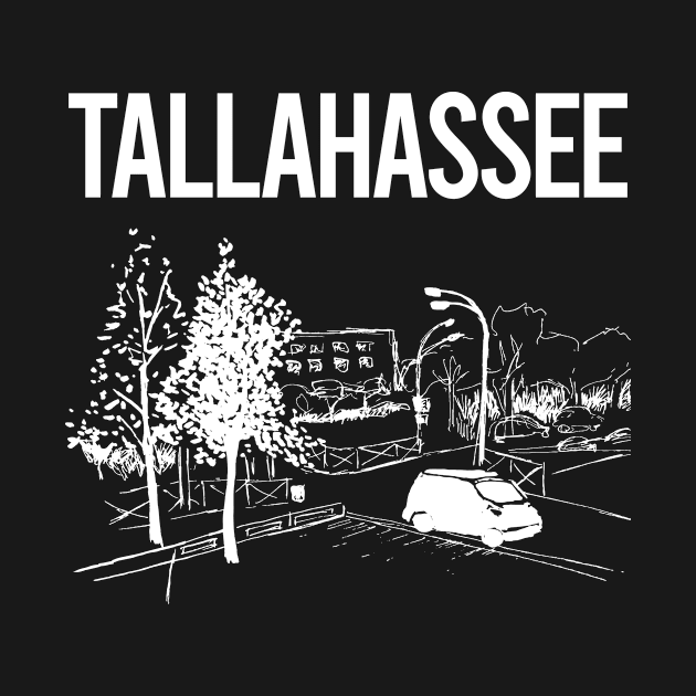 Cityscape Sketch Tallahassee by flaskoverhand