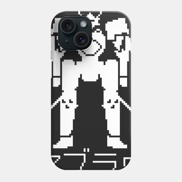 MUV LUV MECHA PIXEL ART Phone Case by Deluxion