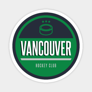 Vancouver retro hockey Magnet