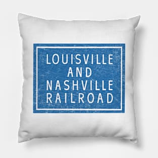 Louisville and Nashville Railroad Pillow