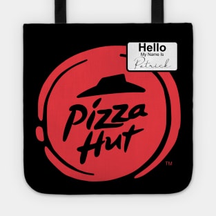 Name Tag Pizza Hut T (Front + Back) Tote