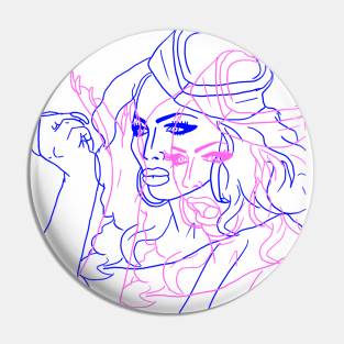 Tongue Pop/Art Pin