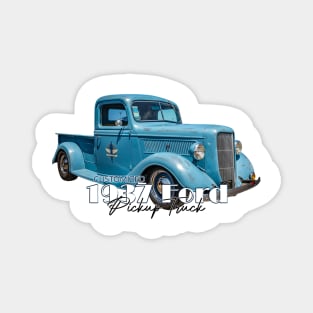 Customized 1937 Ford Pickup Truck Magnet